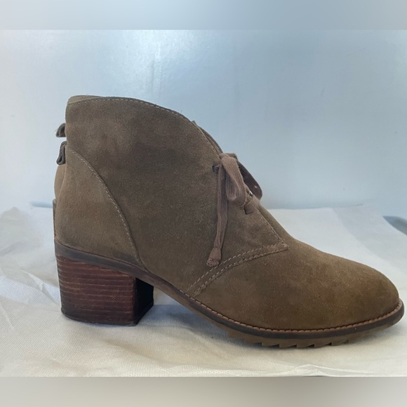 Chukka Boot, women’s EU size 42, size 11.5 - size 12, leather ankle bootie - Picture 3 of 9